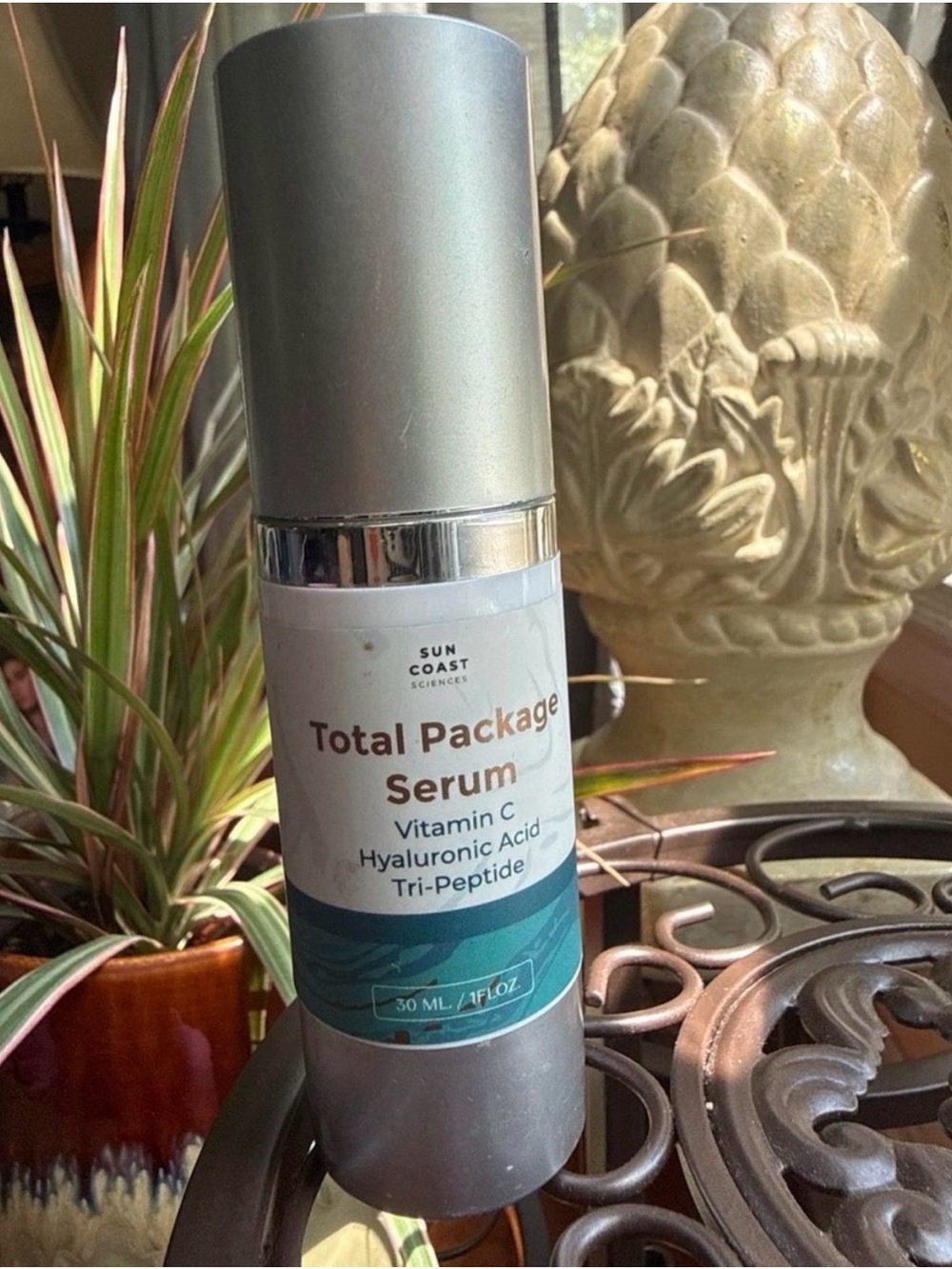 Total Package Serum — Hydrating Vitamin C Serum (Teal)